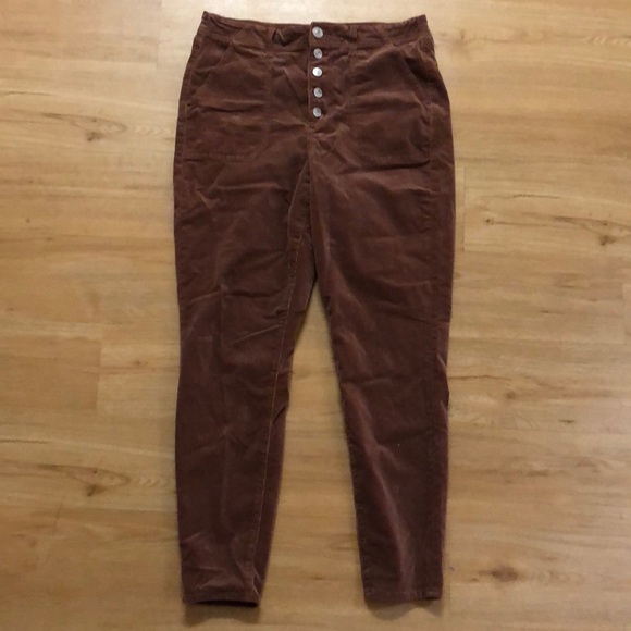 American Eagle Corduroy Jeggings - Picture 1 of 5